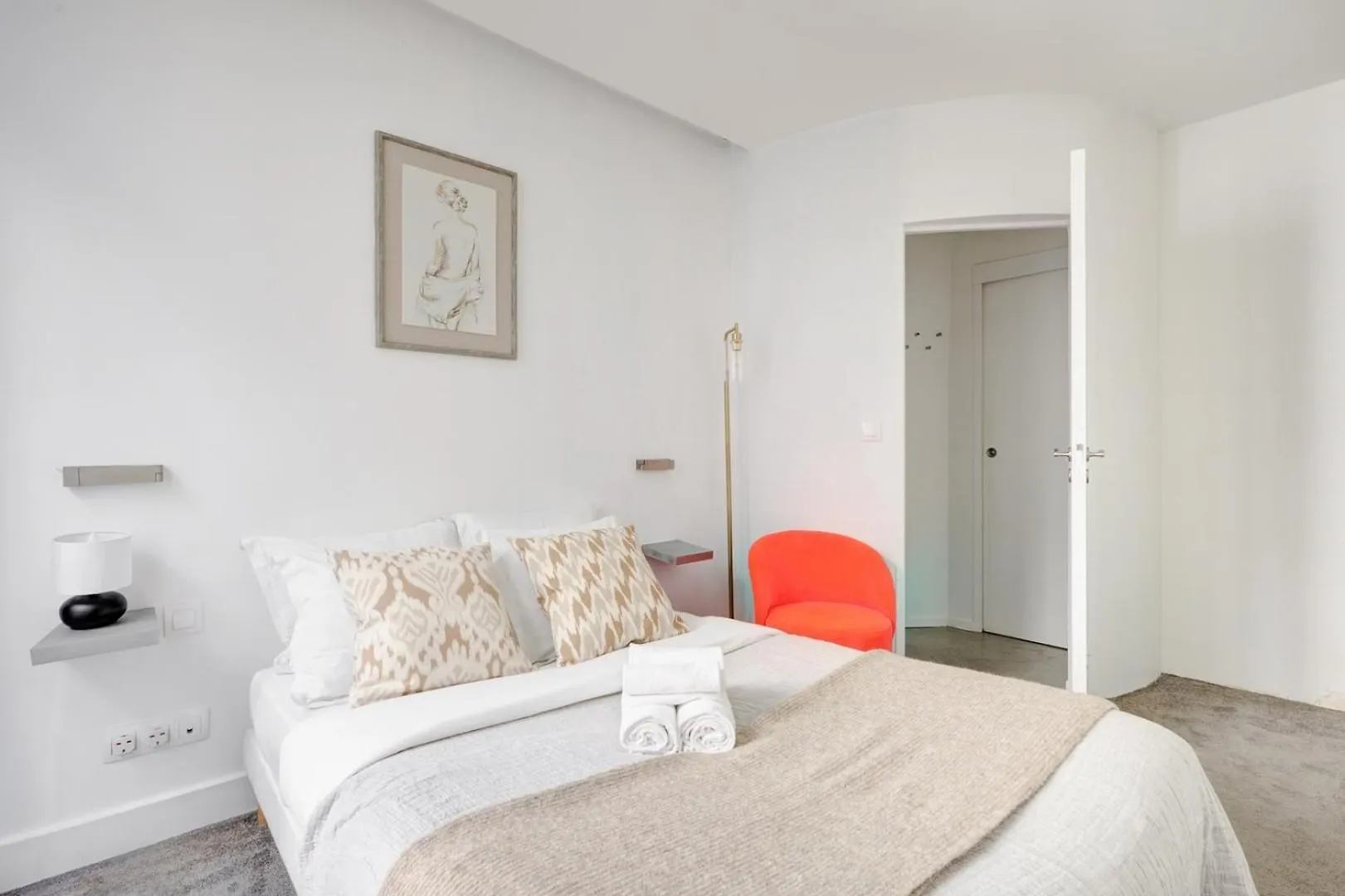 Apartment Bnbnook - Stylish 2Br - Pompidou & Hotel De Ville Paris